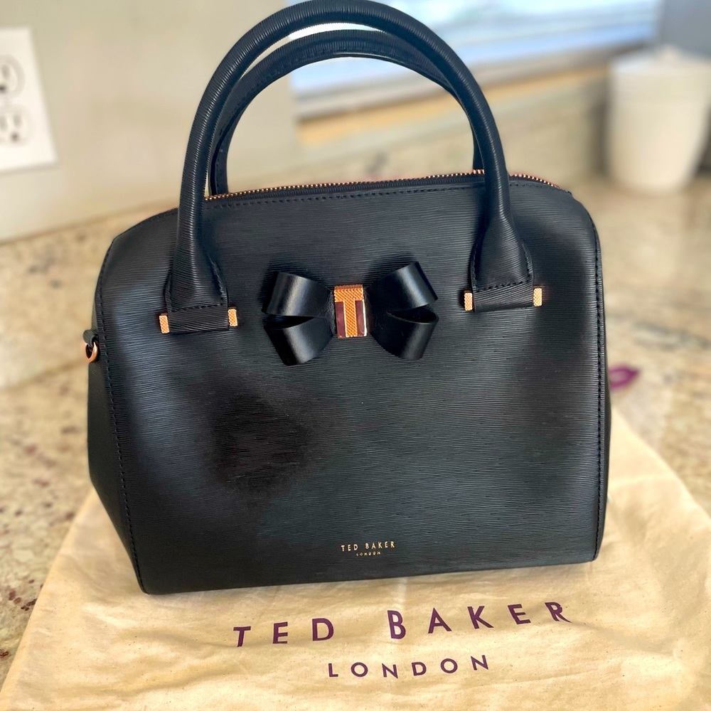 NWT Ted Baker bow detail bowler bag